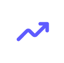 trending up bar